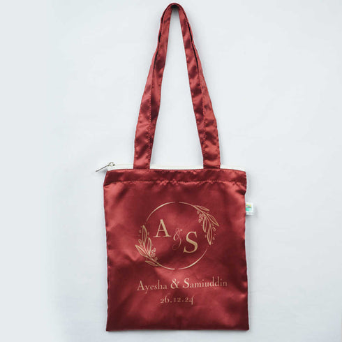 Personalised Wedding Tote Bag